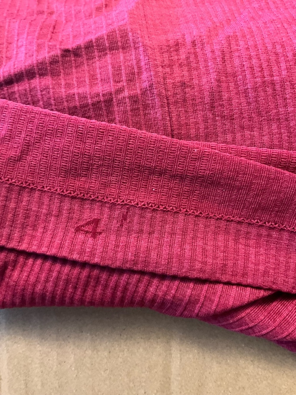 lululemon athletica Ribbed Tank Top - Wine Red - Picture 4 of 4